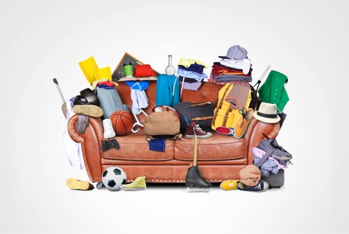 Commercial waste removal team in West Ham